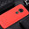Flexi Slim Carbon Fibre Case for Motorola Moto E5 / G6 Play - Brushed Red